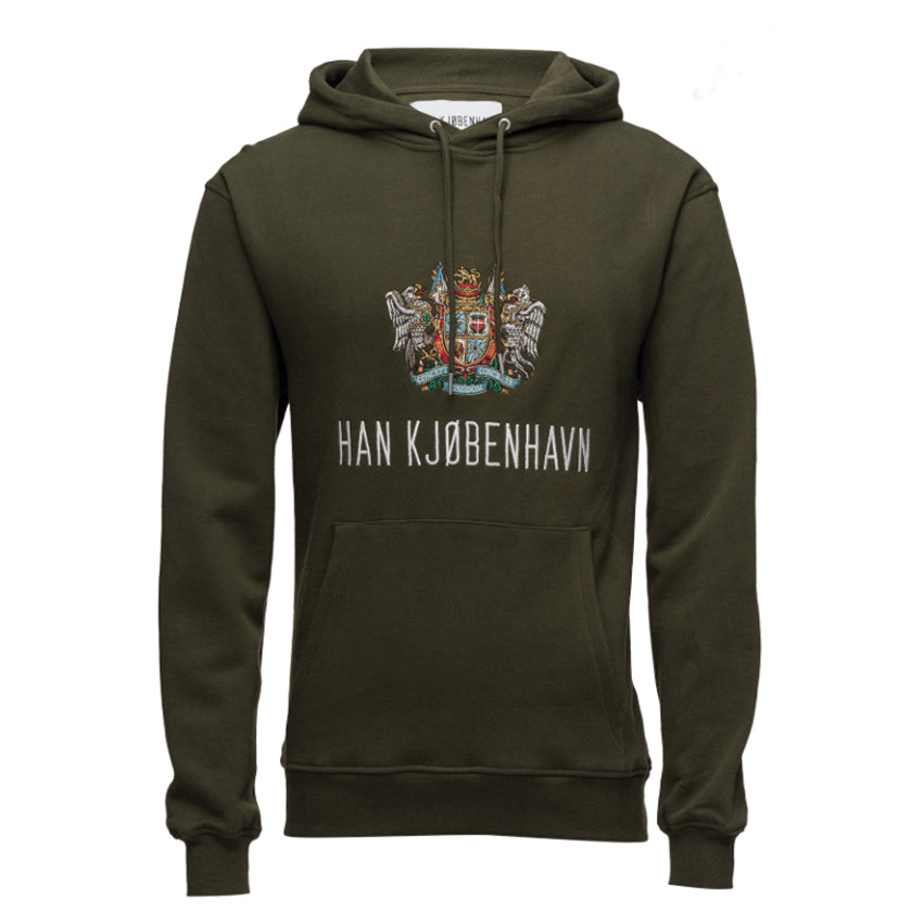 HAN KJØBENHAVN Bulky Hoodie Army