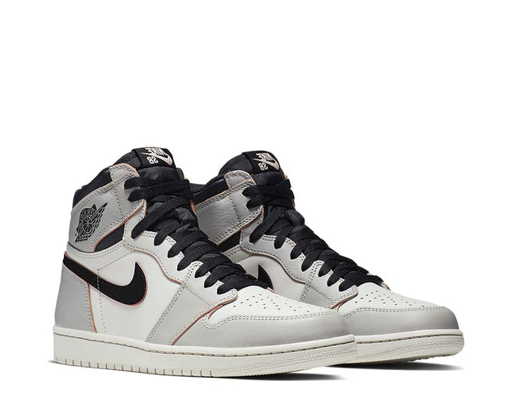 Nike Air Jordan 1 High OG Defiant Light Bone / Black - Crimson Tint - Hyper Pink CD6578-006