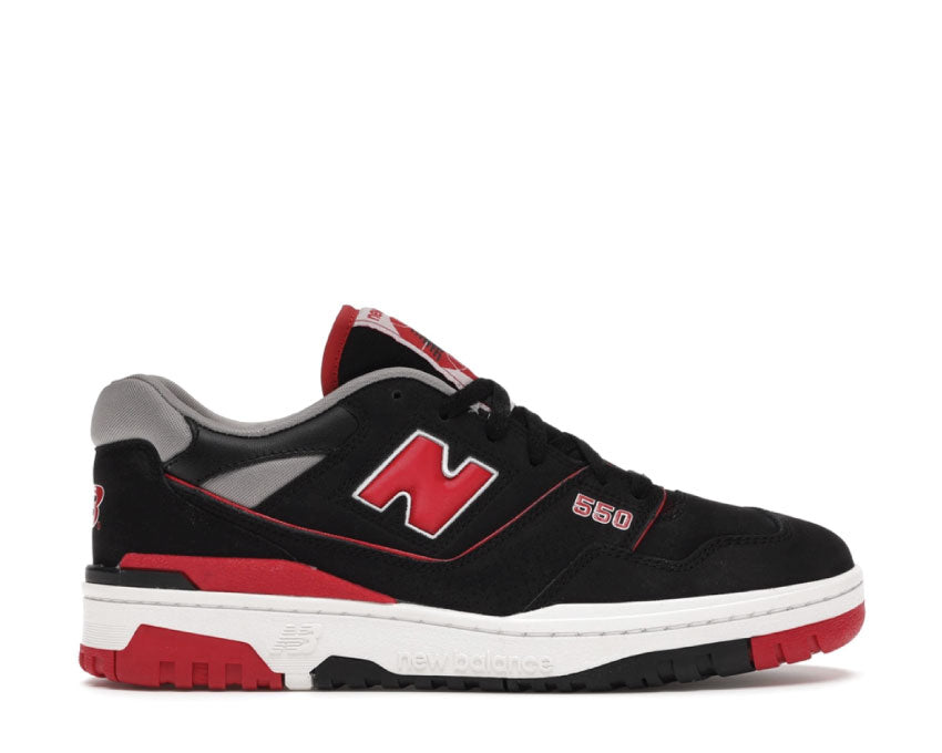 New Balance 550 Black / Red BB550SG1