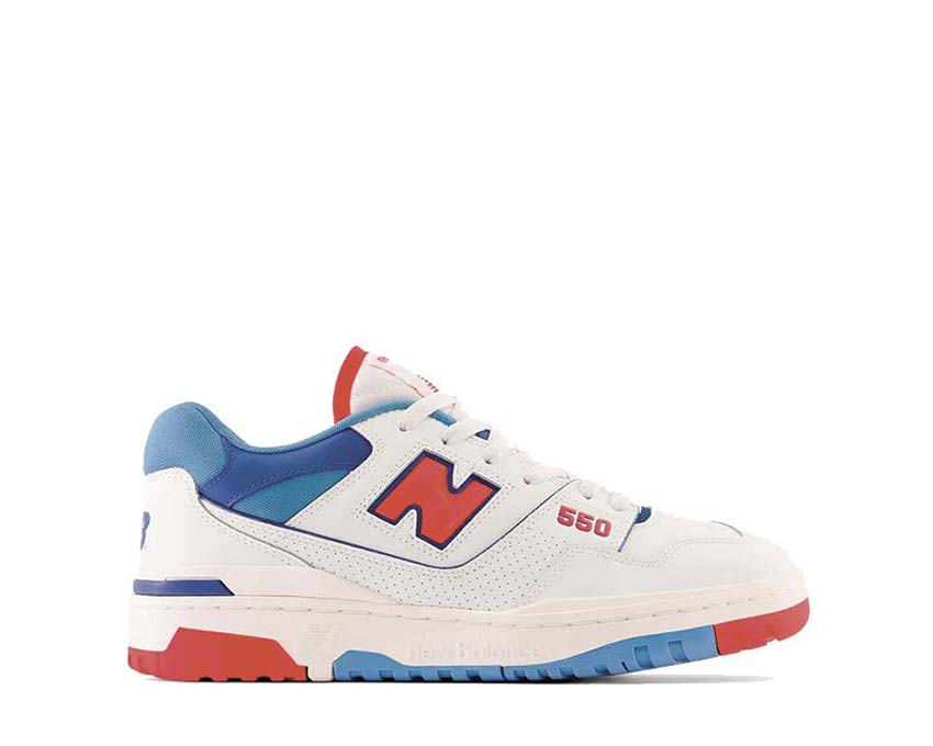 New Balance 550 GS White / Blue / Red GSB550CH