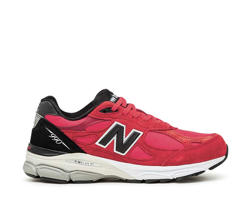 New Balance 990 V3 Red Black M990PL3