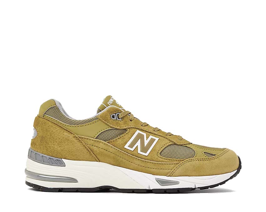 New Balance 991 Made in UK Green Moss / Cloud Cream M991GGW