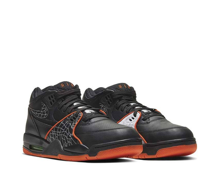 Nike Air Flight 89 QS Black / Orange Blaze - Green Strike - White CT8478-001