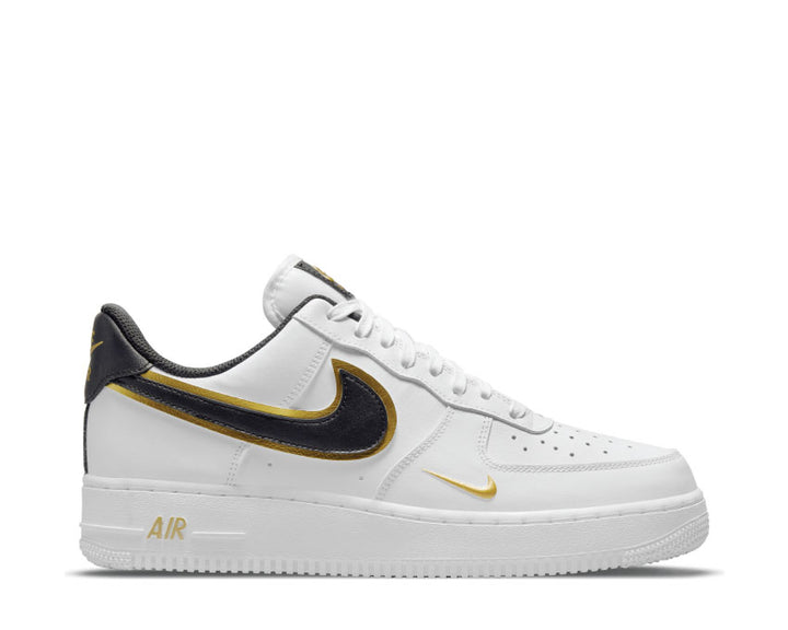 Nike Air Force 1 '07 LV8 White / Black - Metallic Gold - White DA8481-100