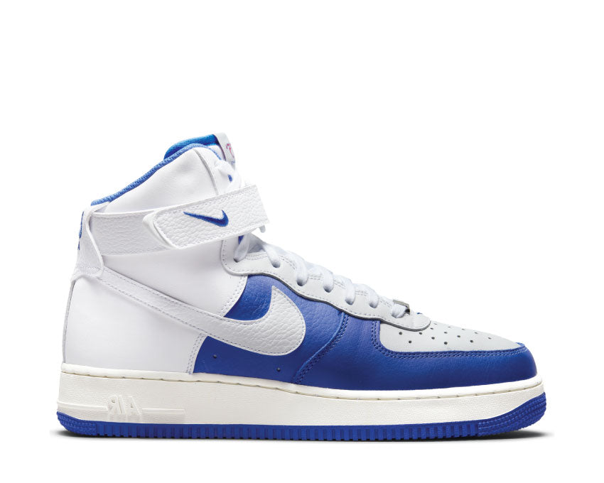 Nike Air Force 1 High '07 LV8 White / White - Hyper Royal - Sail DC8870-100