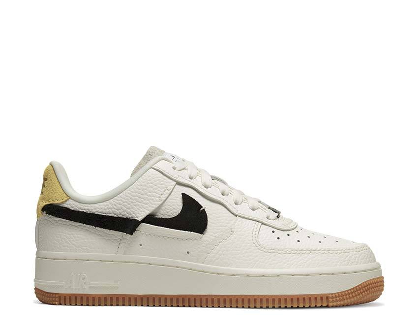 Nike Wmns Air Force 1 '07 LXX Sail / Black - Chrome Yellow - White BV0740-101