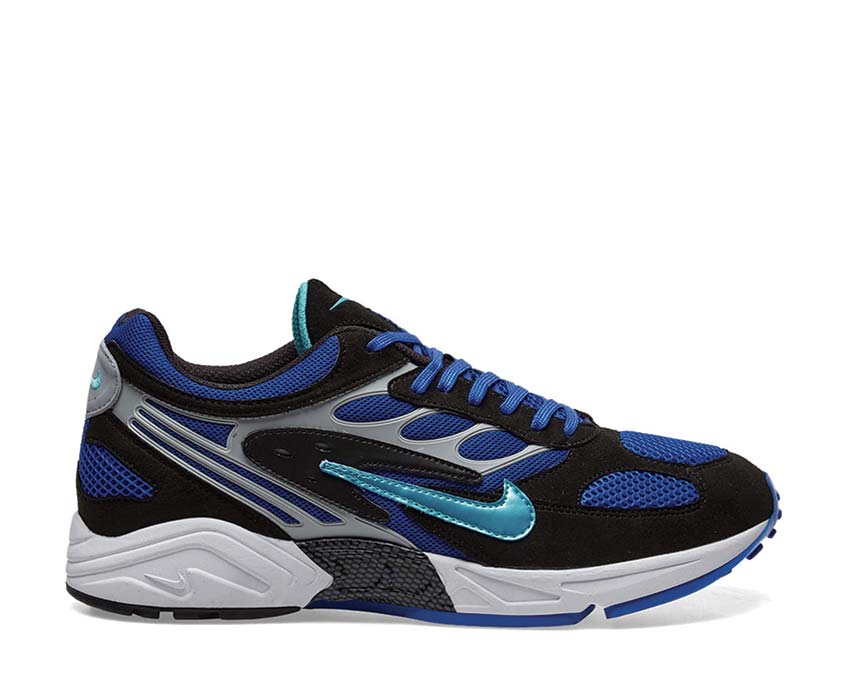 Nike Air Ghost Racer Black Hyper Jade Racer Blue Wolf Grey AT5410-001