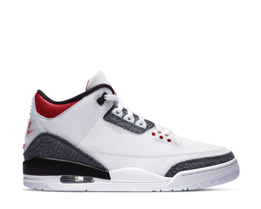 Air Jordan 3 Retro SE White / Fire Red - Black CZ6431-100