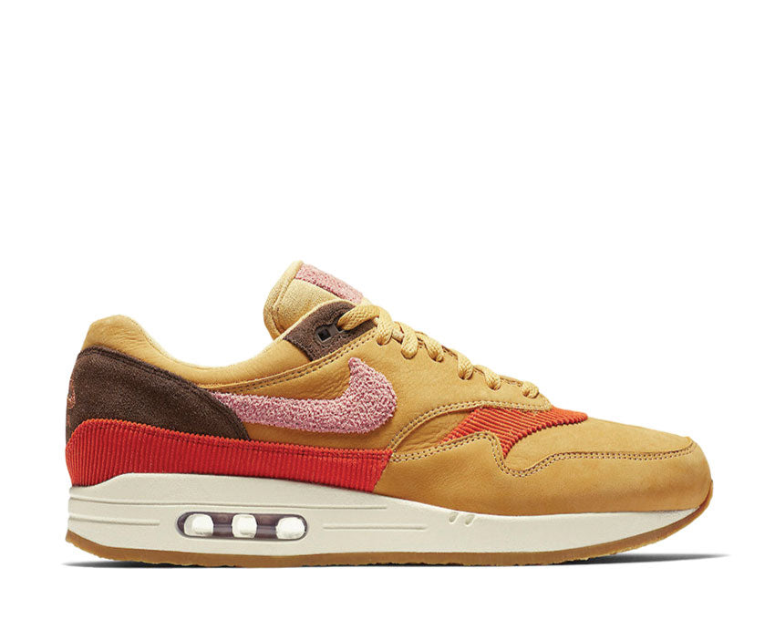 Nike Air Max 1 CREPE Wheat Gold Rust Pink Baroque CD7861-700