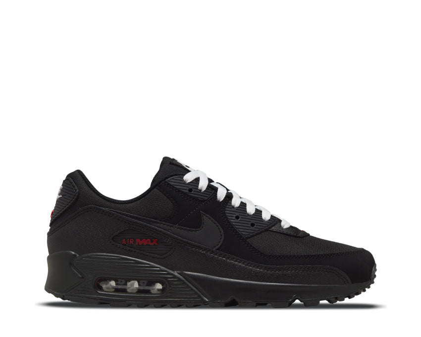 Nike Air Max 90 Black / Black - Sport Red - White DC9388-002