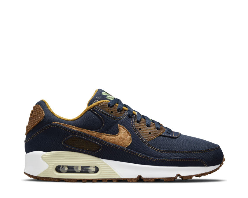 Nike Air Max 90 SE Obsidian / Wheat - Coconut Milk - White DD0385-400