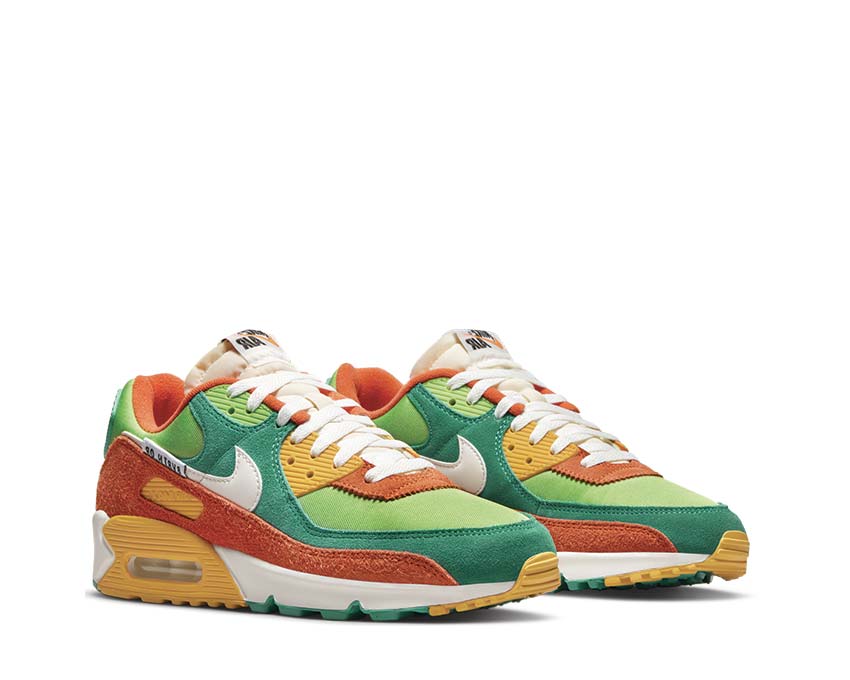  Air Max 90 SE Roma Green / Sail- Orange - Mean Green DC9336-300