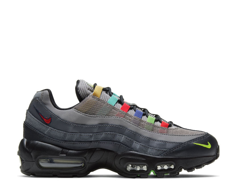 Nike Air Max 95 SE Light Charcoal / University Red - Black DD1502-001