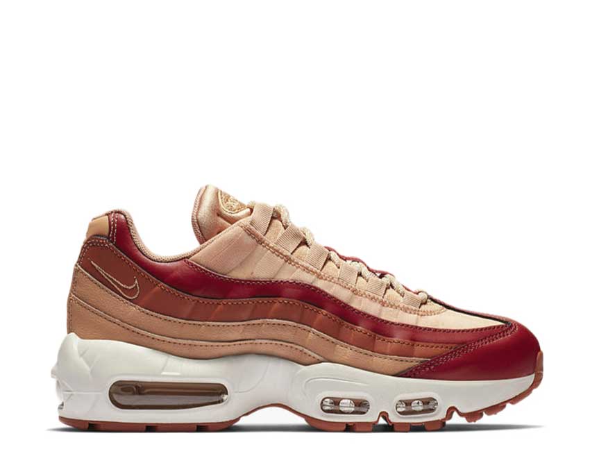 Nike Air Max 95 Team Crimson Dusty Peach Rose Gold 307960-607