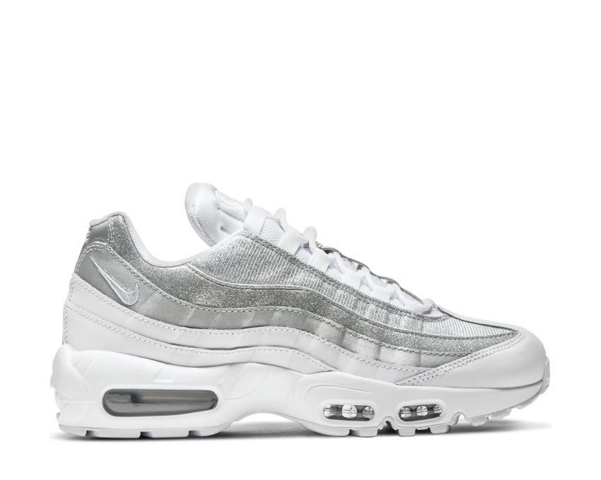 Nike Air Max 95 W White / White - Metallic Silver DH3857-100