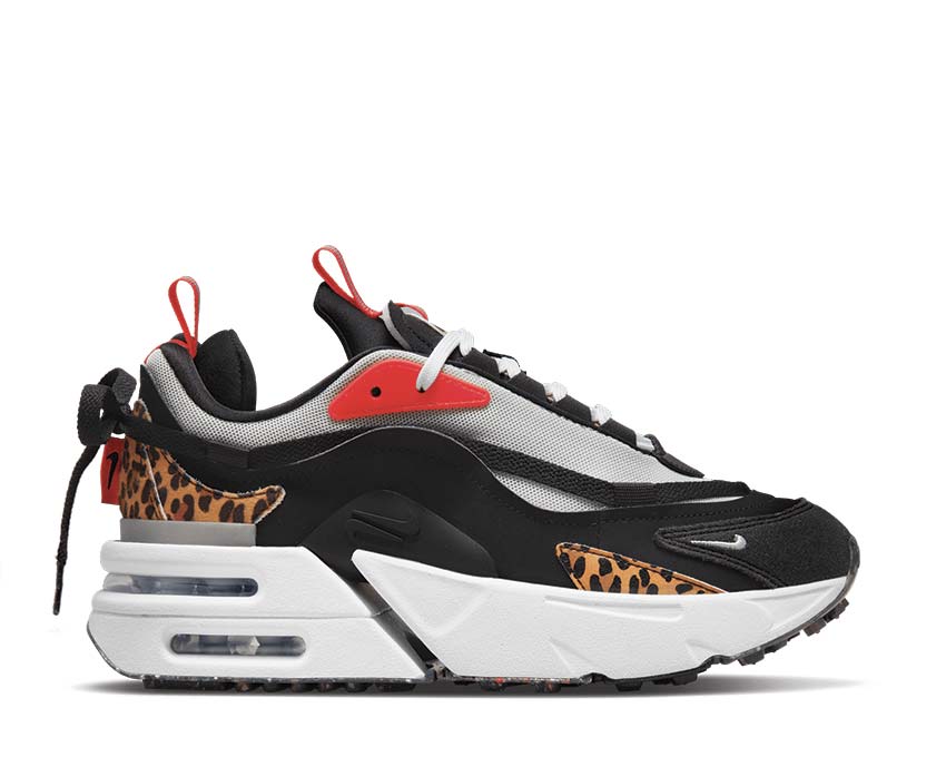 Nike Air Max Furyosa Black /  Black - Light Bone - Habanero Red DH5104-002