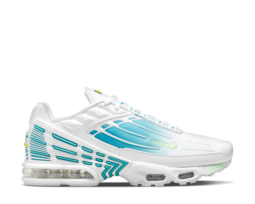 Nike Air Max Plus III White / Lime Glow - Aquamarine - Pure Platinum DM2835-100