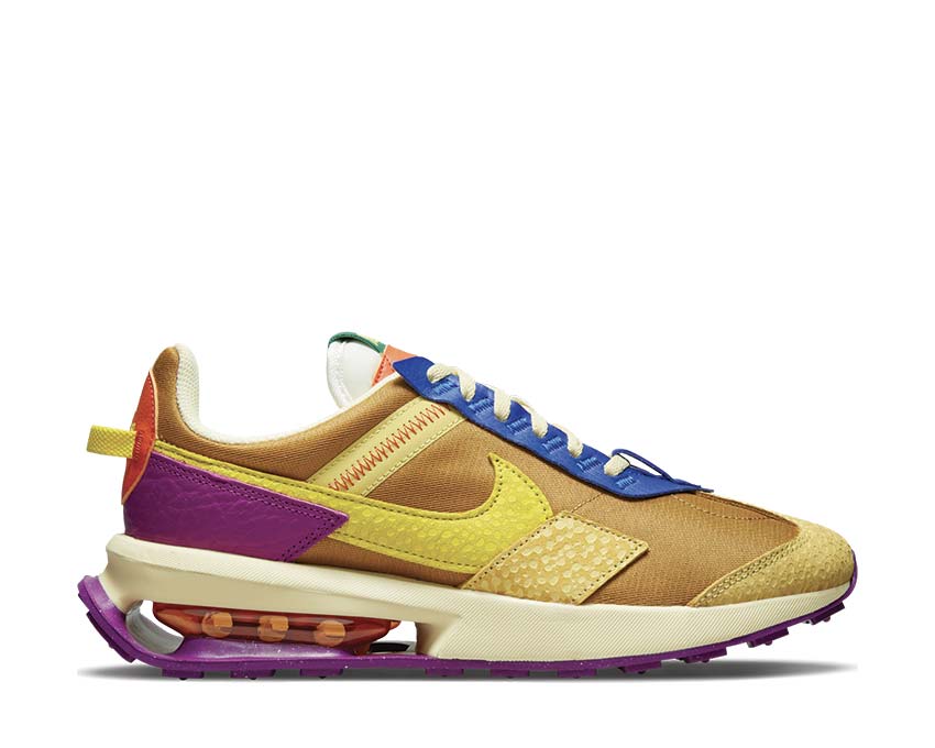 Nike Air Max Pre-Day Wheat / Yellow Strike - Red Plum - Orange DO6716-700