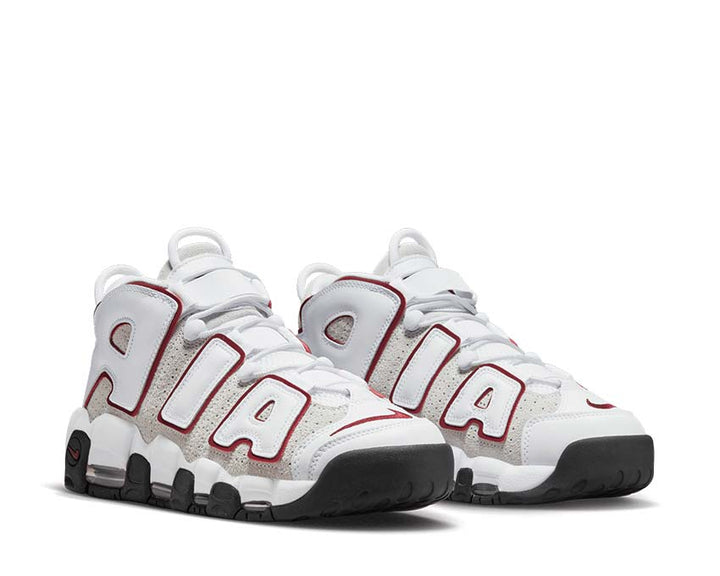 Nike Air More Uptempo '96 White / Team Red - Summit White - TM Best Grey FB1380-100