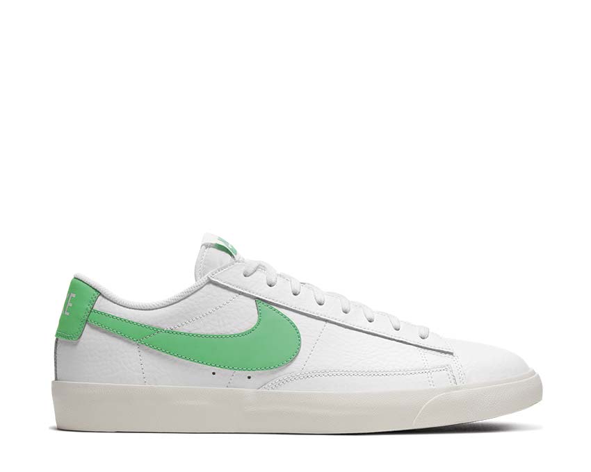 Nike Blazer Low Leather White / Green Spark - Sail CI6377-105