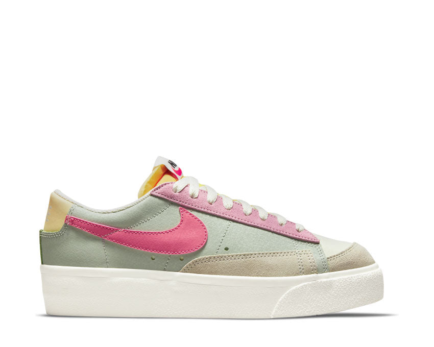 Nike Blazer Low Platform Wmns Seafoam / Pink Salt - Sea Glass - Saturn Gold DM9464-001