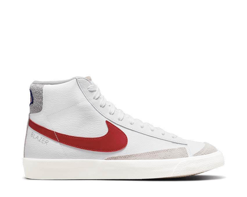 Nike Blazer Mid '77 White / Gym Red - LT Smoke Grey - Phantom DH7694-100