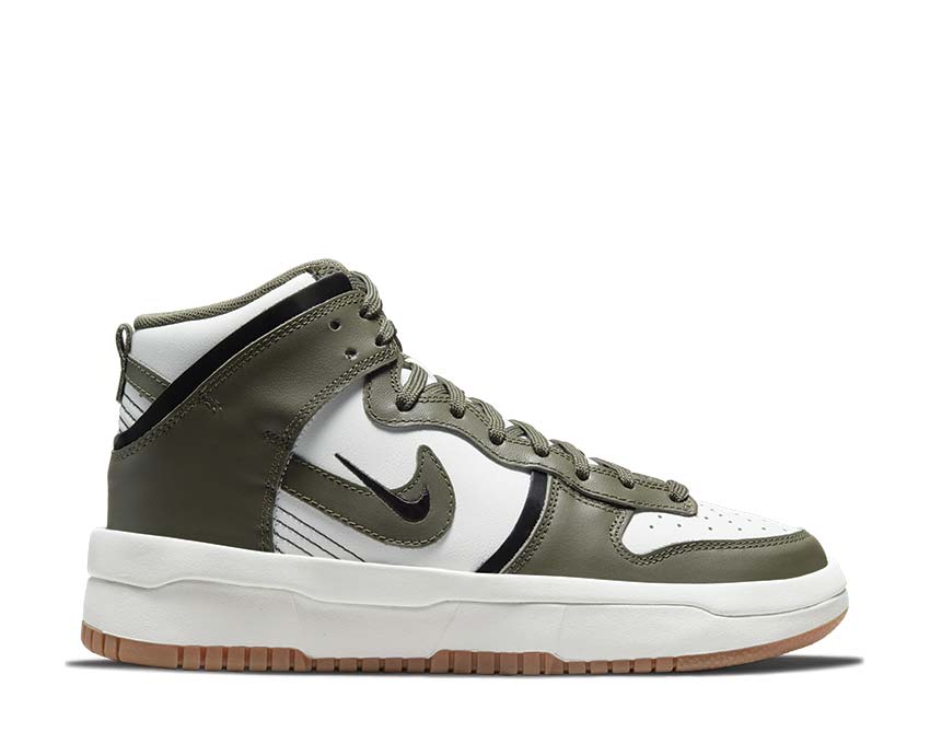 Nike Dunk Hi Rebel Summit White / Cargo Khaki - Black DH3718-103