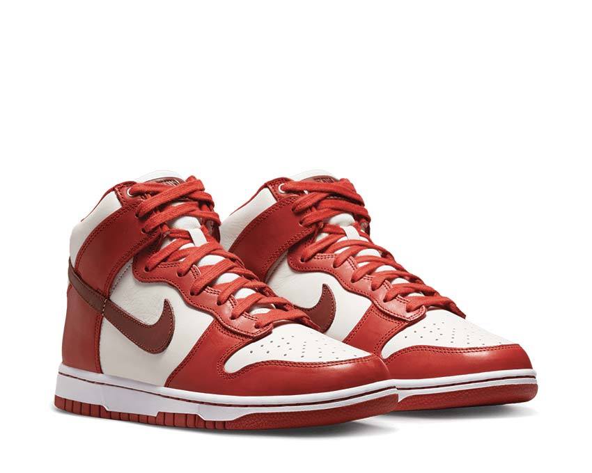 Nike Dunk High LXX Cinnabar / Mars Stone - Sail - White DX0346-600