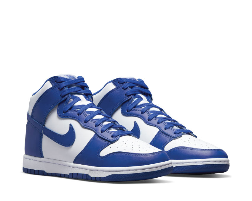 Nike Dunk High Retro White / Game Royal - Total Orange DD1399-102