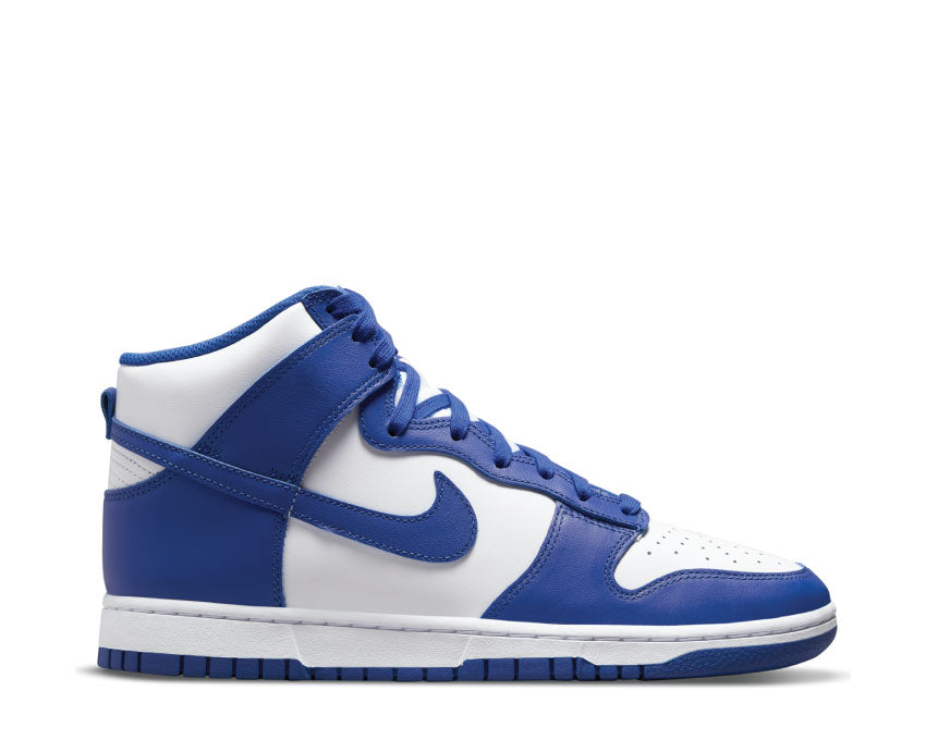 Nike Dunk High Retro White / Game Royal - Total Orange DD1399-102