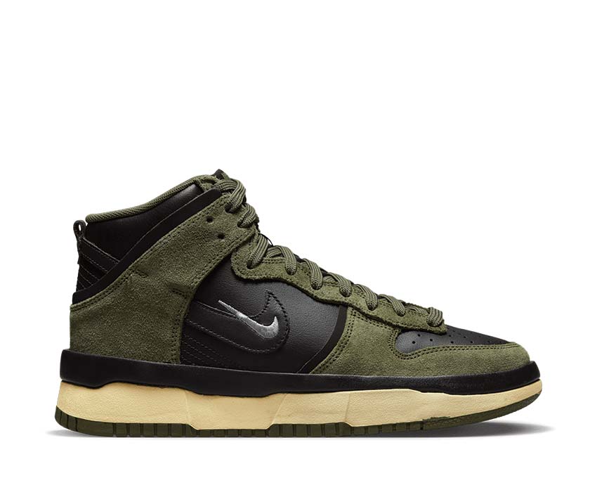 Nike Dunk High Up Medium Olive / Wolf Grey - Black DH3718-200