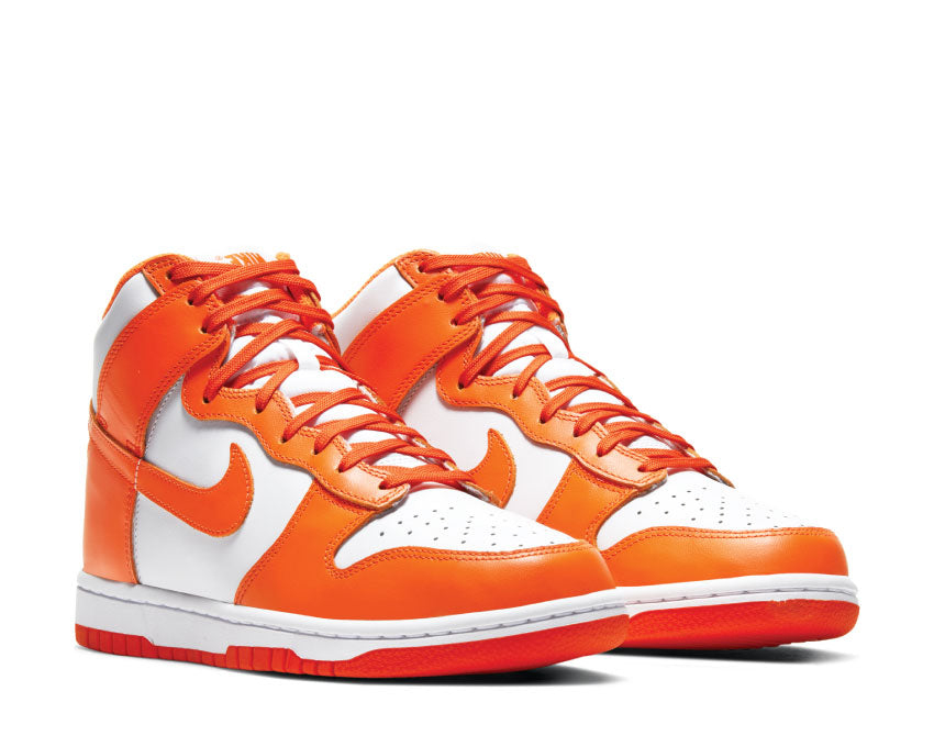 Nike Dunk High White / Orange Blaze - White DD1869-100