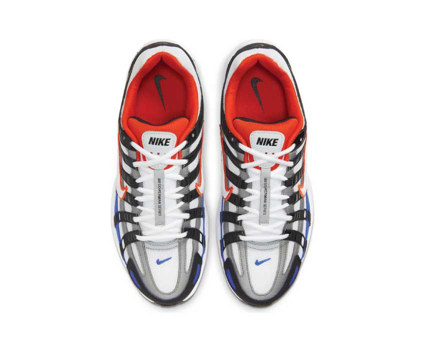 Nike P-6000 Black / White - Team Orange -Racer Blue CD6404-008