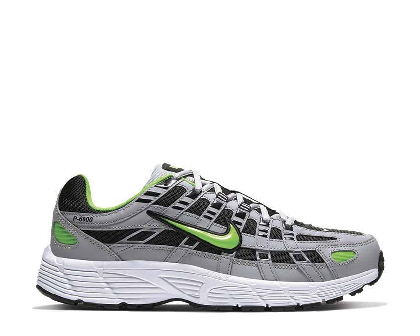 Nike P-6000 Wolf Grey / Electric Green - Black - White CD6404-005