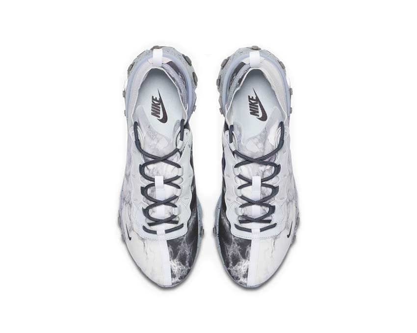 Nike React Element 55 KL Pure Platinum / Clear - Wolf Grey - Black CJ3312-001