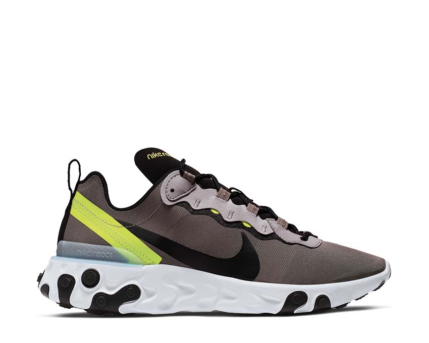 Nike React Element 55 Pumice Black White Blue Chill BQ6166-201