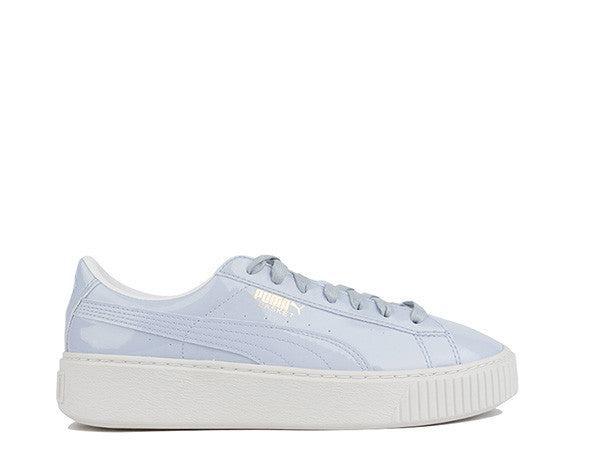 Puma Basket Platform Patent Halogen Blue