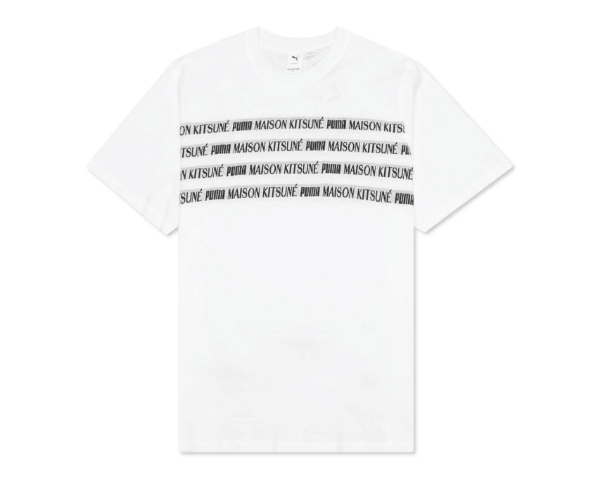 Puma Maison Kitsune Tee White / Black 532328 02