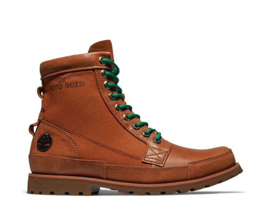 Timberland 6 INCH Boot X Moto Guzzi Rust Full Grain TB OA2R7Q F13